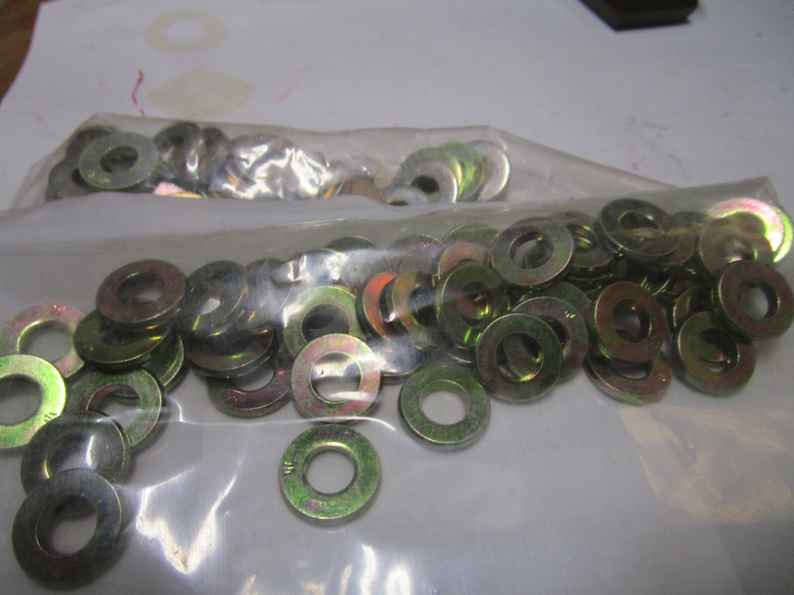 1/4″ Thru-Hardened Yw Zinc Steel SAE Extra Thick Structural Flat Washer QTY 100