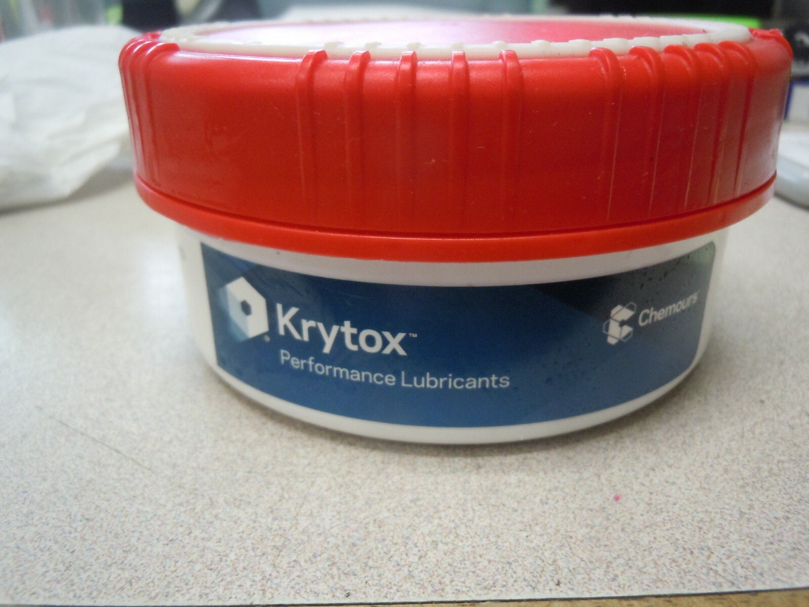 Chemours Krytox GPL 202 White PTFE Thickened Standard General-Purpose Grease
