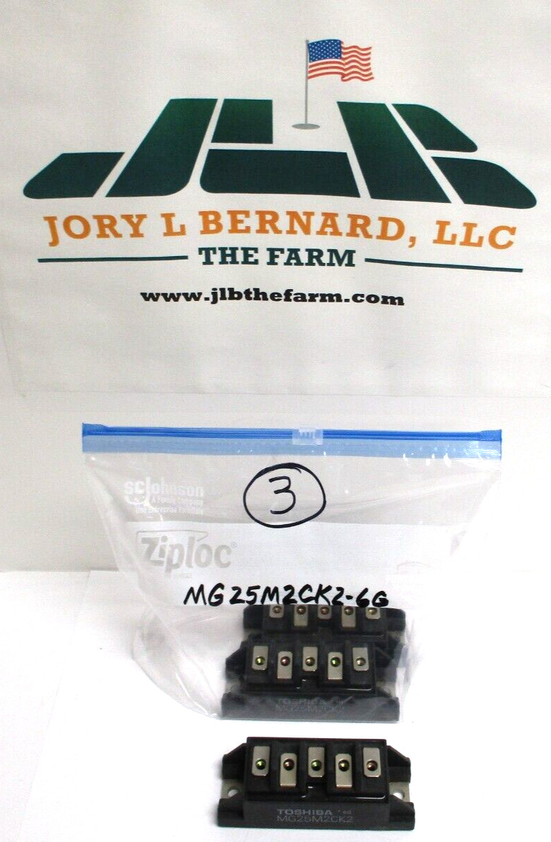 TOSHIBA POWER MODULE, MG25M2CK2-6G , LOT OF 3 , SLIGHTLY USED