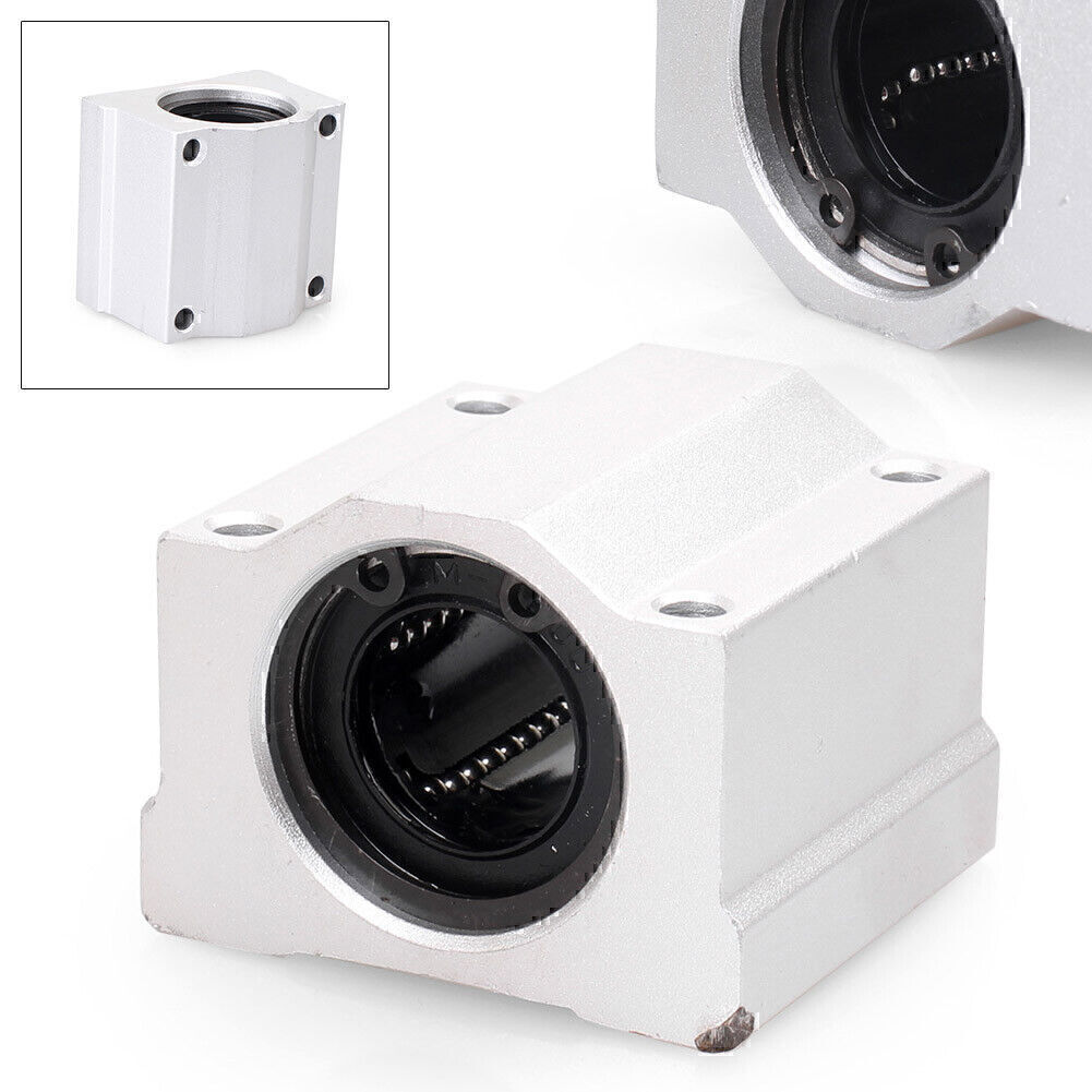 SC20UU 20mm Linear Ball Bearings Motion Slide Bushing Bearing Aluminum