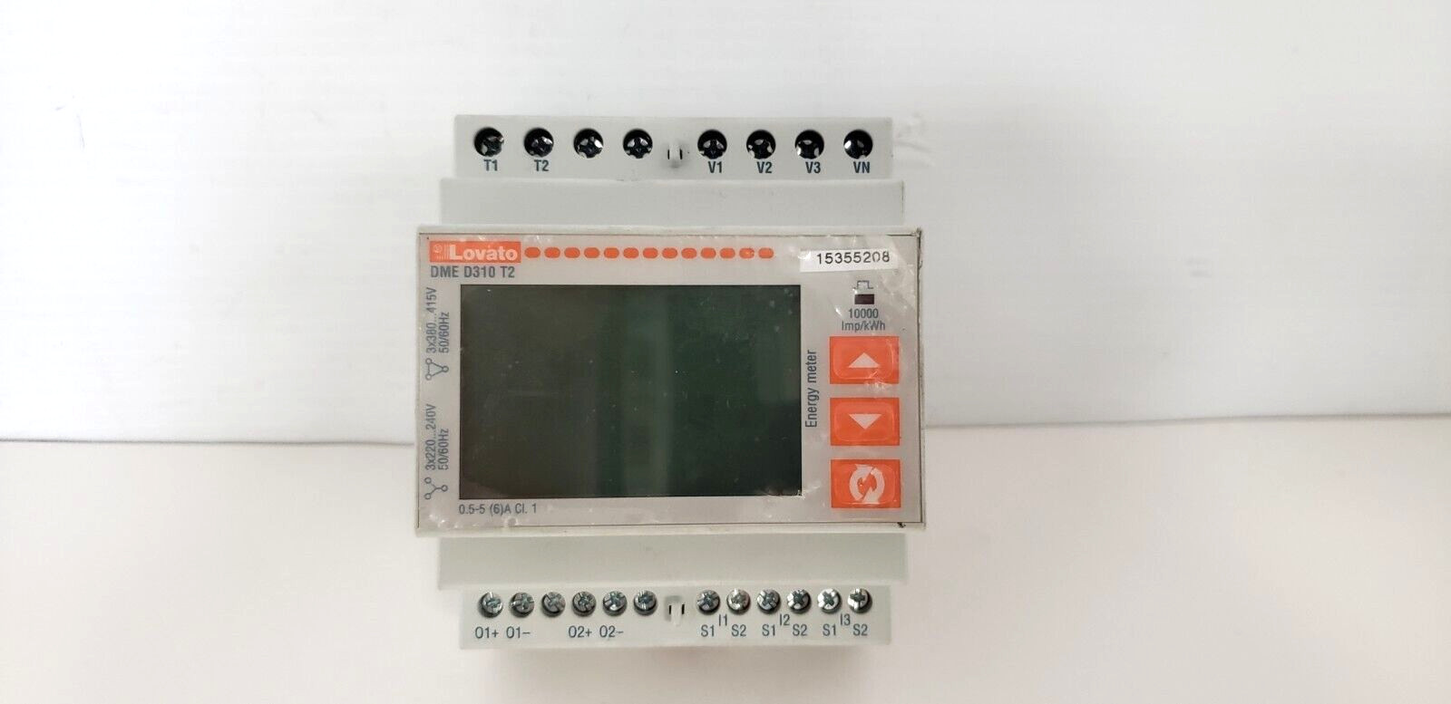 LOVATO DMED310T2 ENERGY METER, 3×220-240V 50/60Hz, 3×380-415V 50/60Hz