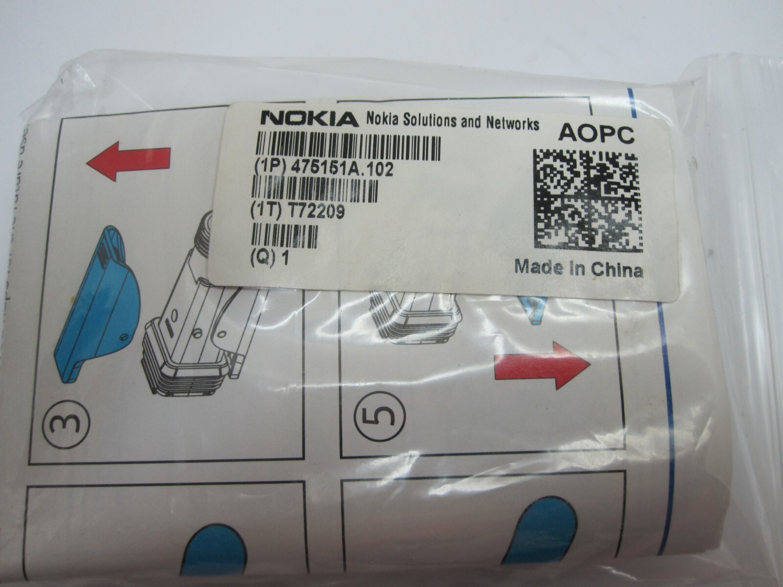 Nokia HA-AOPC-01 AOPC SFP Weatherproofing Field Installable Boot Kit 475151A.102