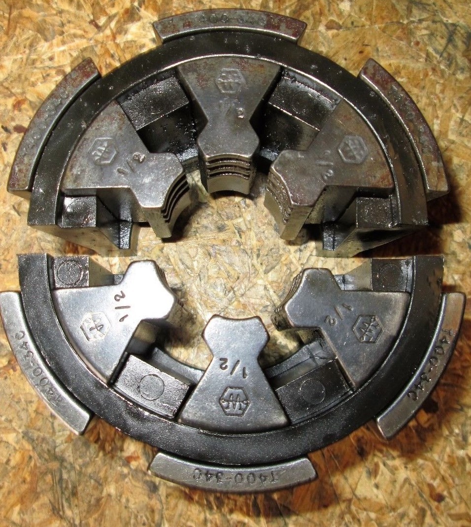 WEATHERHEAD HYDRAULIC HOSE CRIMPER DIE SET # T400-34C 1/2″ COLLET SET