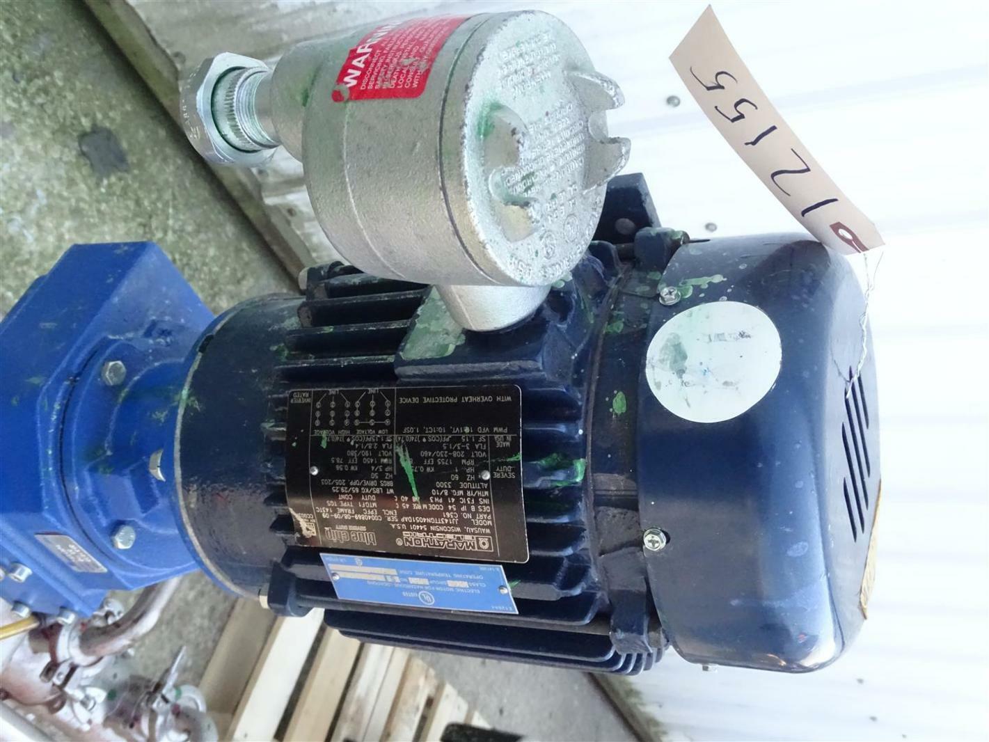 Binks E2 Electric Smart Pump, 1HP 230/460v, 1″ Sanitary Connections , 104018