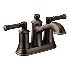 Moen 6802ORB Dartmoor 2 Handle Centerset Bathroom Faucet Oil Rubbed Bronze