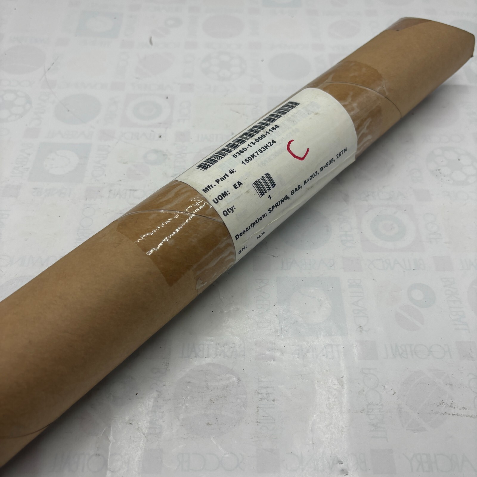 IGS VOLUMELINE 89Z100148XX0312 HIGH PRESSURE GAS SPRING 70 IBS. 150K753H24 🎯