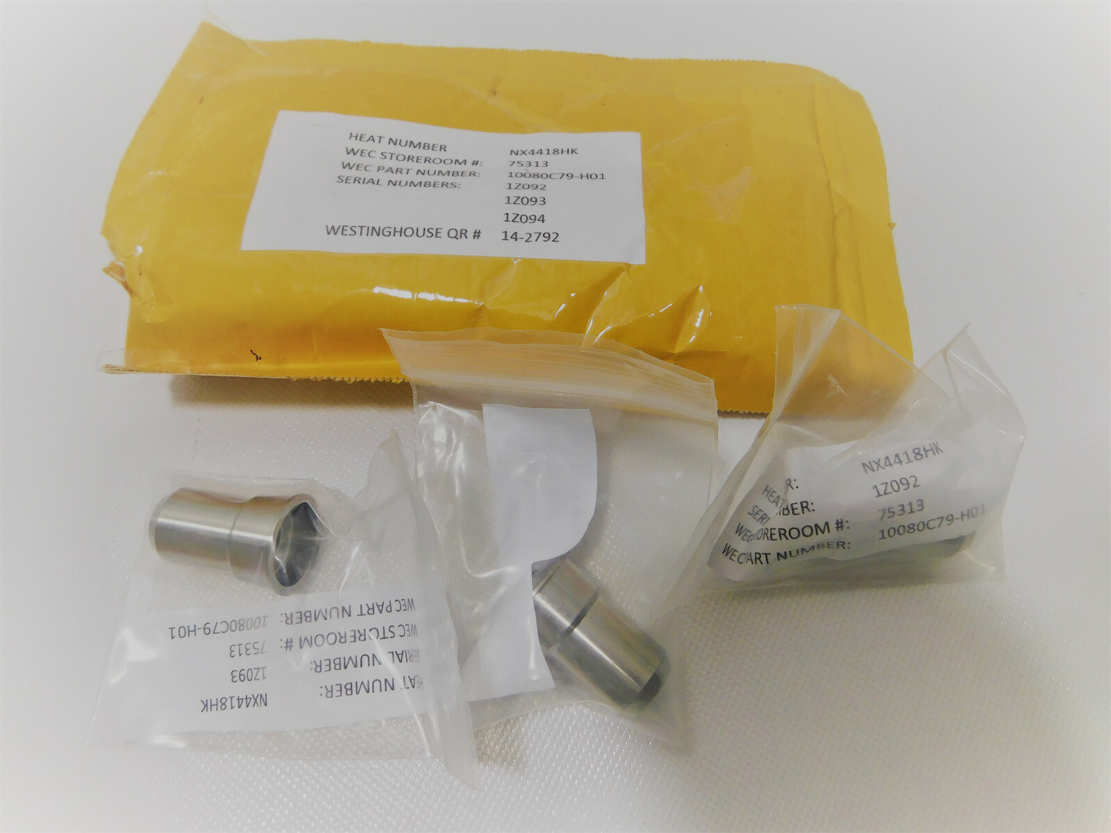 3 ea Westinghouse Weld Plug .89″x1.22″ 10080C79-H01 .815 I690 1Z092 1Z093 1Z094