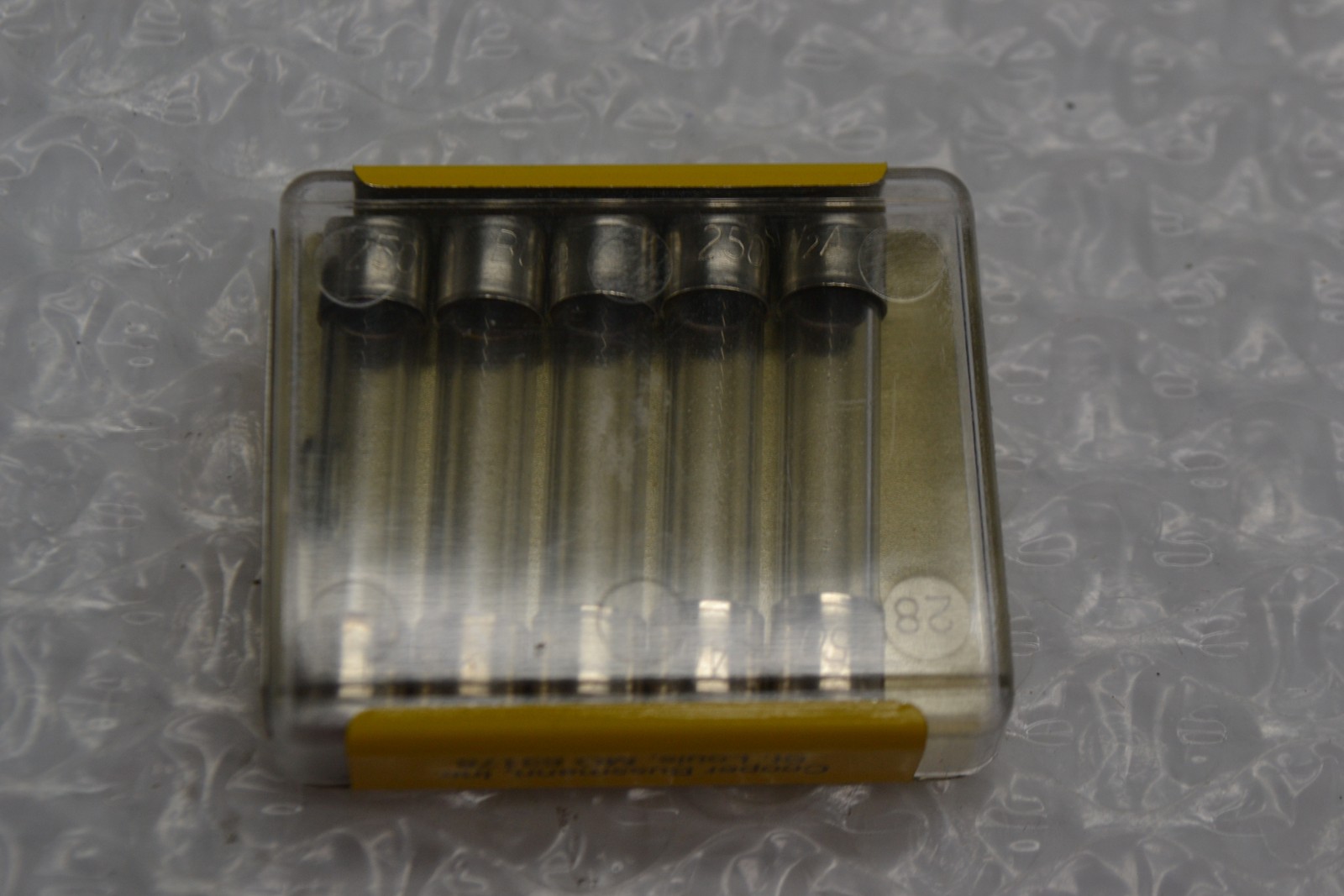 BUSSMANN AGC-1/2 FUSE LOT OF 8 PKG OF 5 NSMP