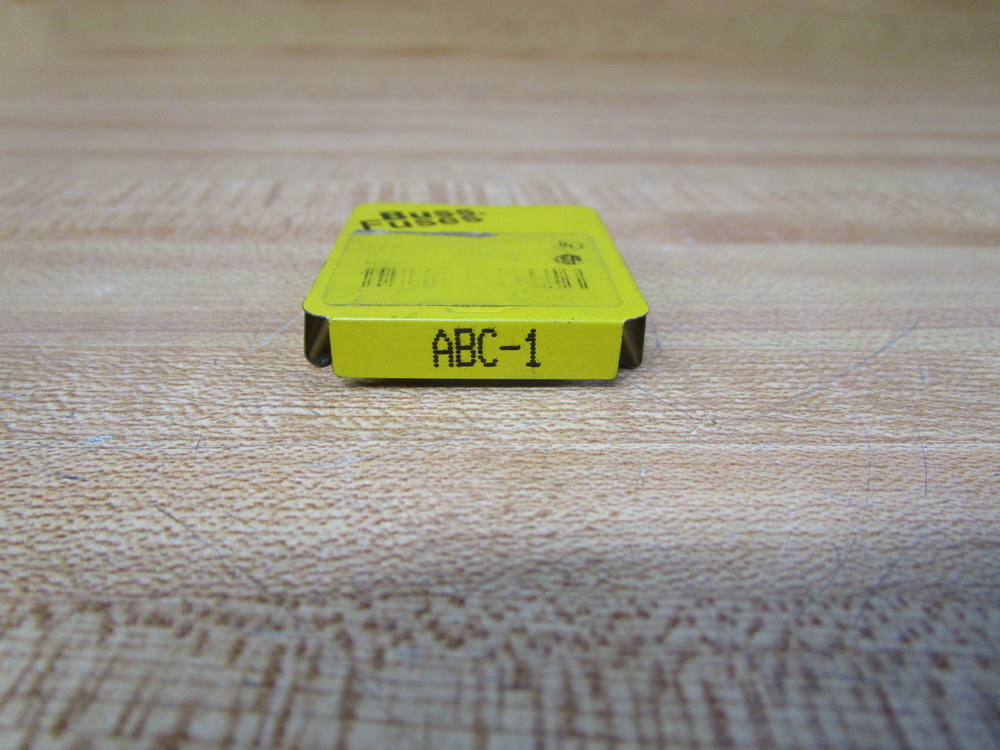 Buss ABC-1 Bussmann Fuse Cross Ref 6F038 White (Pack of 10)