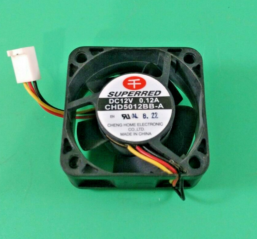 SUPERRED CHD5012BB-A BB COOLING FAN 5CM 12V 0.12A IBM LENOVO DELL