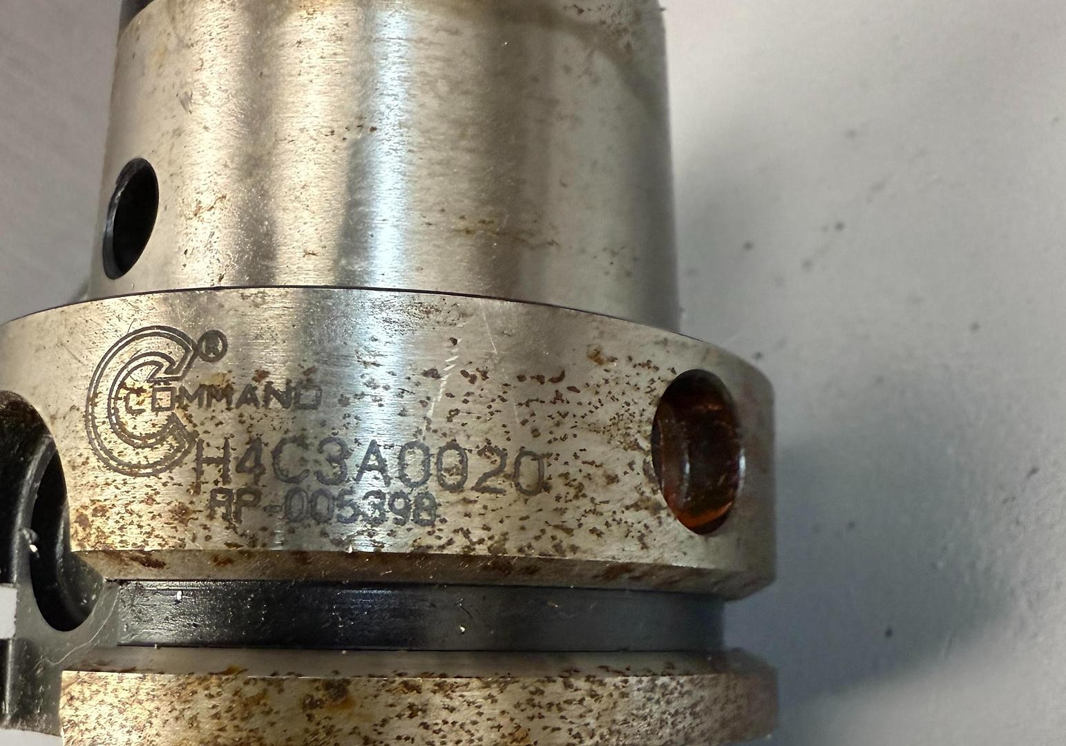 COMMAND HSK63A COLLET CHUCK TOOL HOLDER H4C3A0020 GHA-SS4