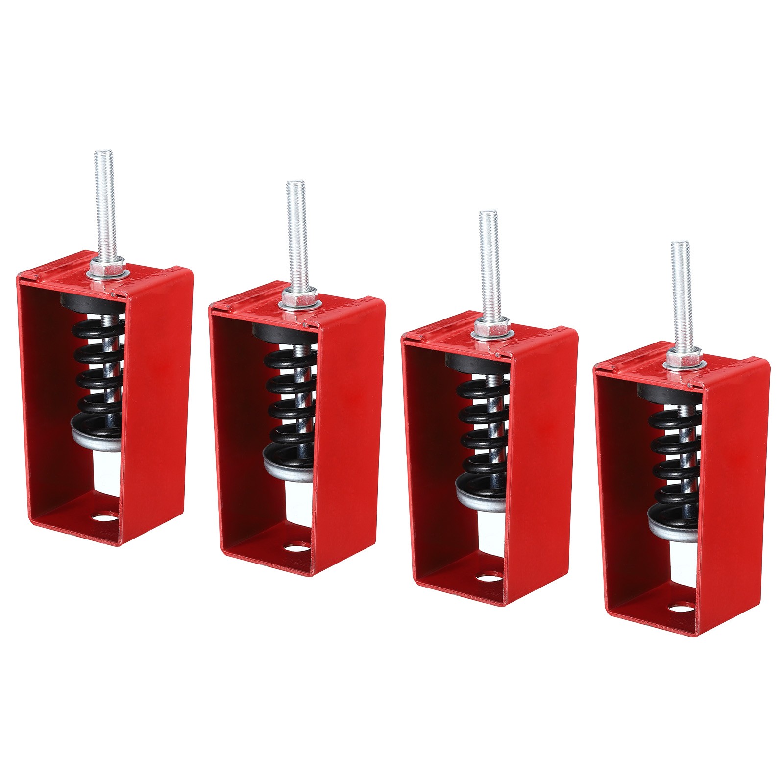 4pc 165lbs Spring Vibration Isolator Shock Absorber Damping Hanger