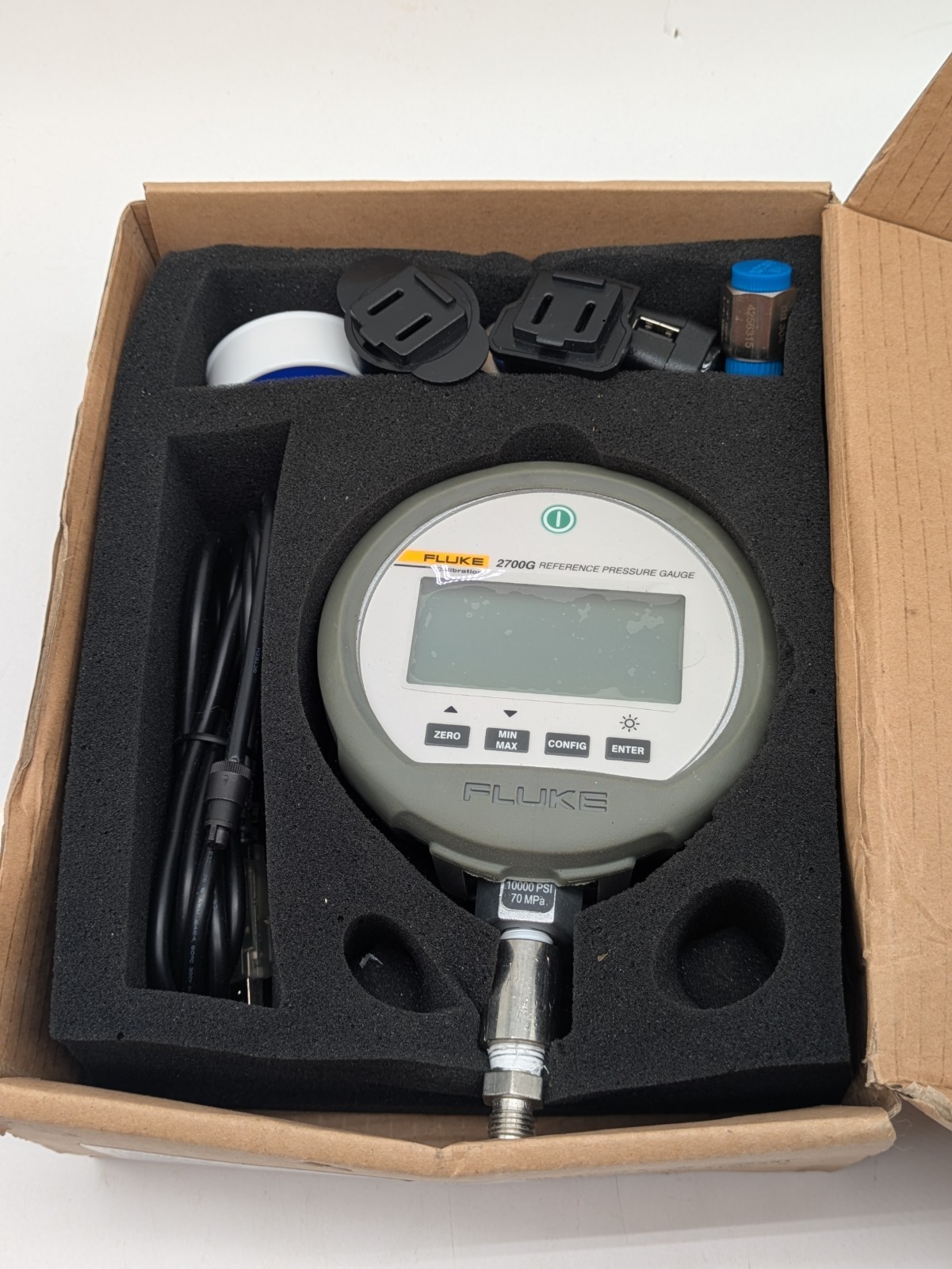 Fluke 2700G-G70M Reference Pressure Gauge 10000 PSI / 70 MPa