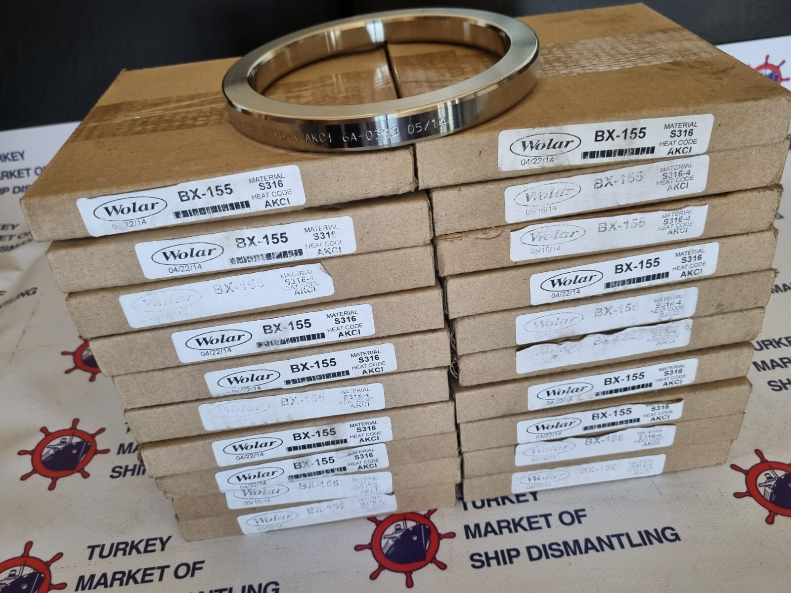 Wolar BX-155 Gasket Ring BX155 Material