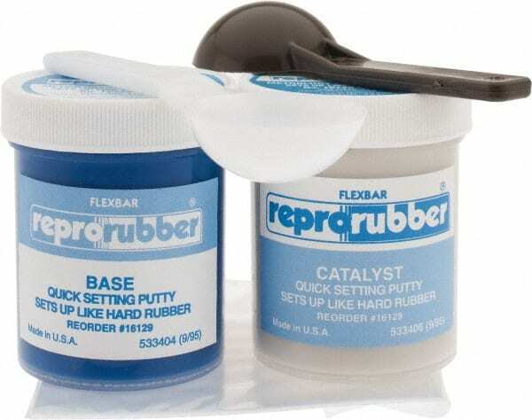 Flexbar Reprorubber 220 ml Quick Set Putty Casting Material Kit
