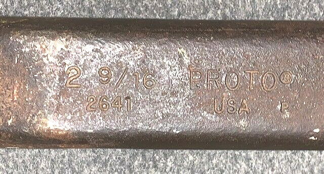 PROTO BOX END SPUD WRENCH 12 POINT 2-9/16″ SIZE 4″ HEAD OD 29″ OAL LENGTH