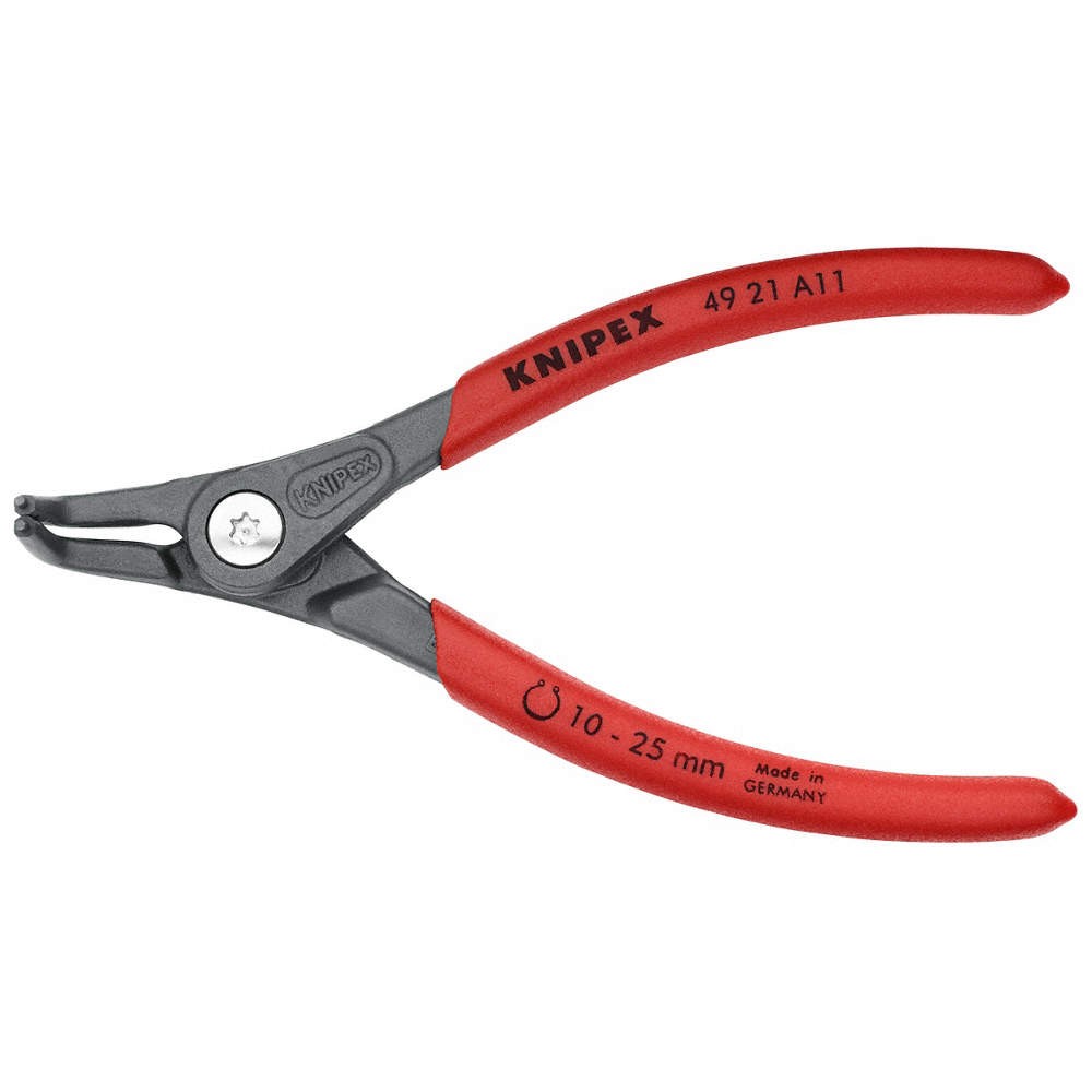 KNIPEX 49 21 A11 Retaining Ring Plier,External,0.046″ D 10T959