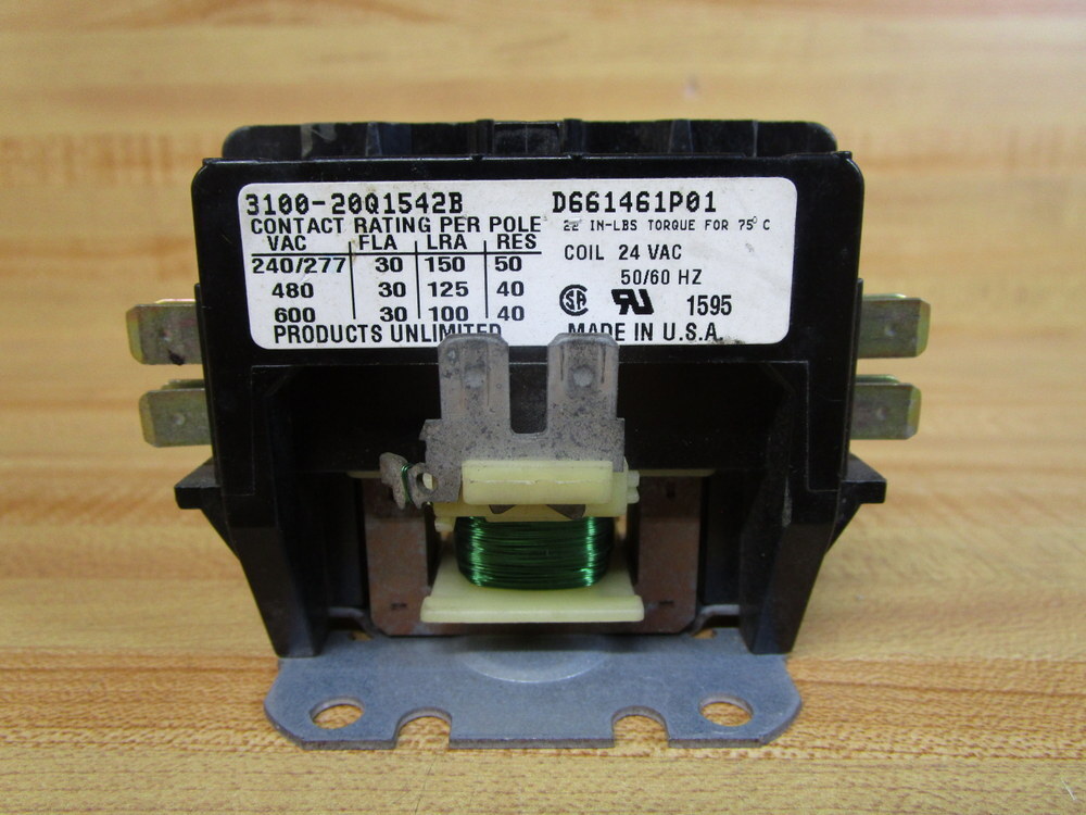 Products Unlimited 3100-20Q1542B Contactor D661461P01