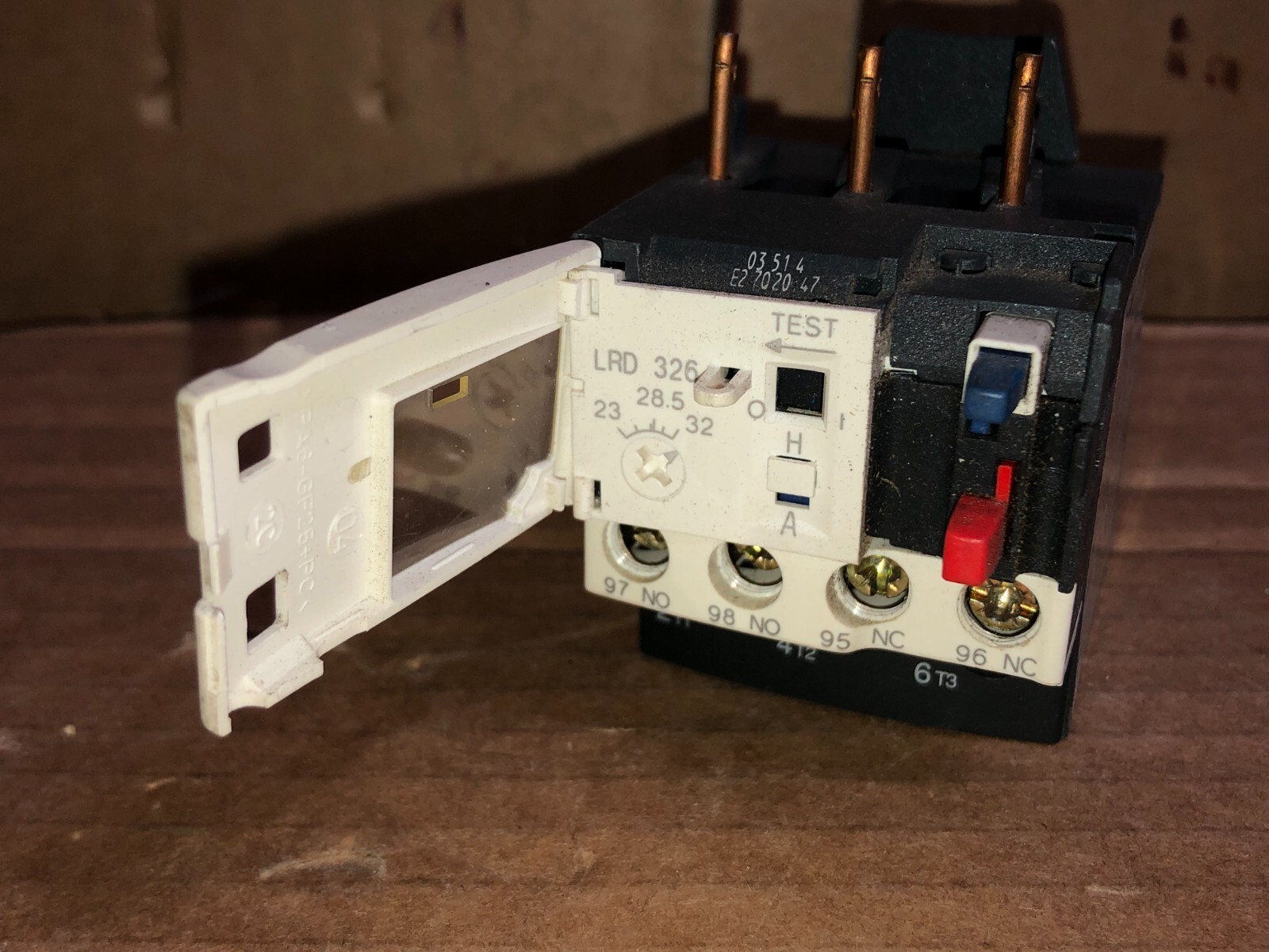TELEMECANIQUE 23-32A 690V OVERLOAD RELAY LRD326 LOT OF 3x