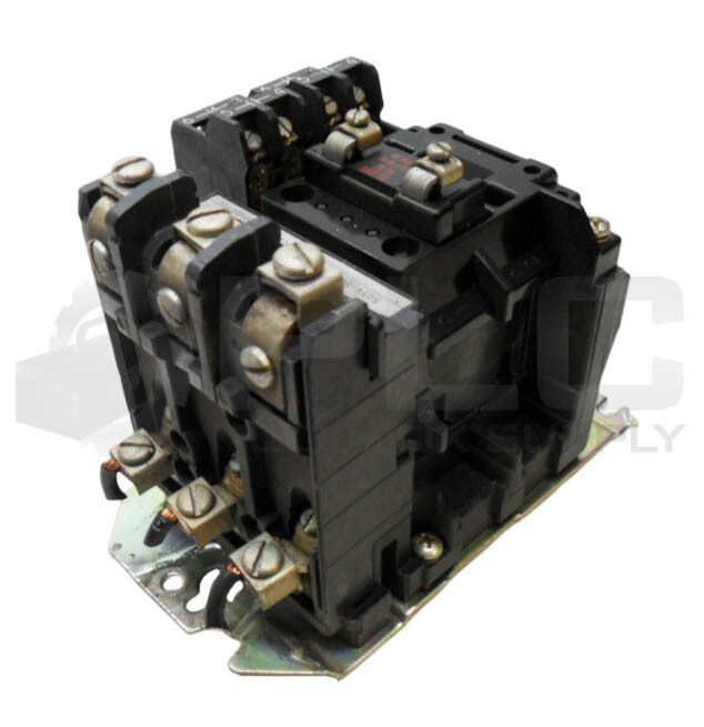 ALLEN BRADLEY 505V-BOD /B CONTACTOR W/ CB236 W/ (2) 595-AB /B AUXILIARY CONTACT