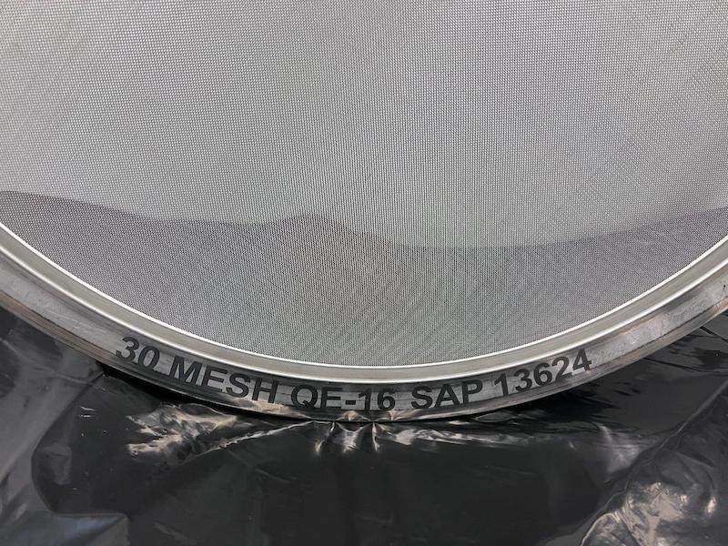 24″ SWECO Separator Sieve Screens