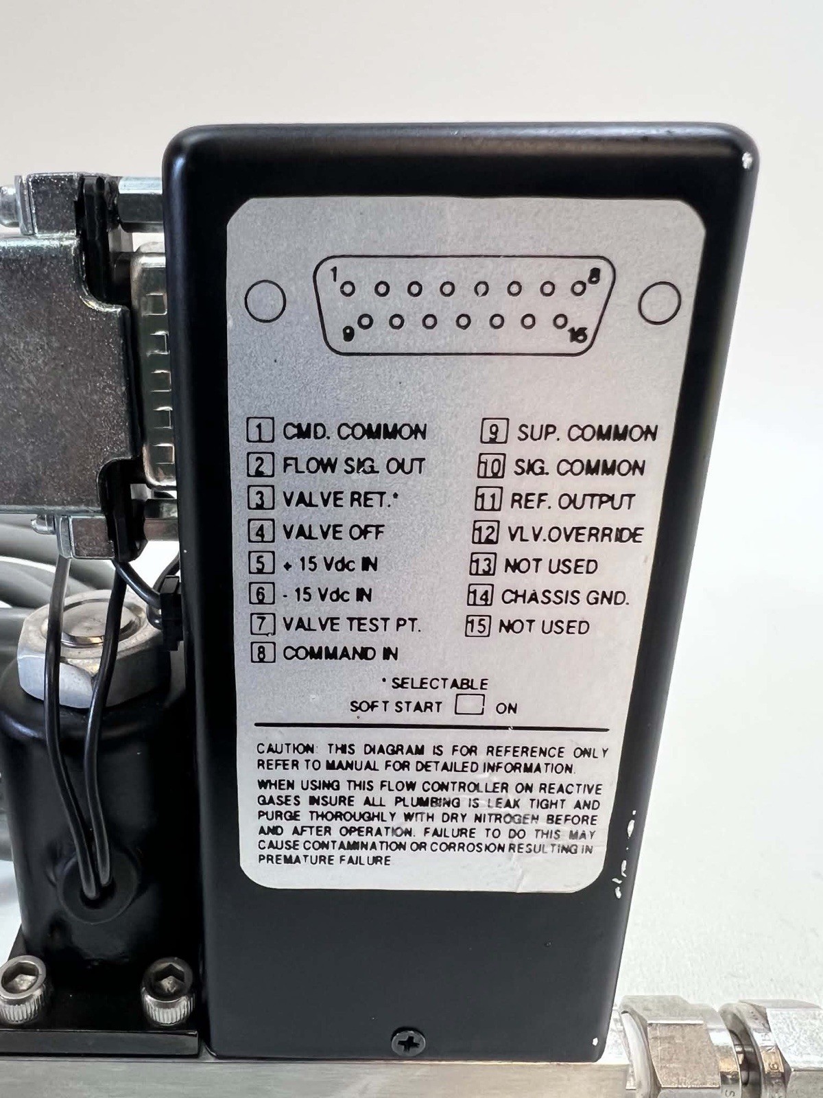 Brooks Instruments 5850E Mass Flow Controller Air