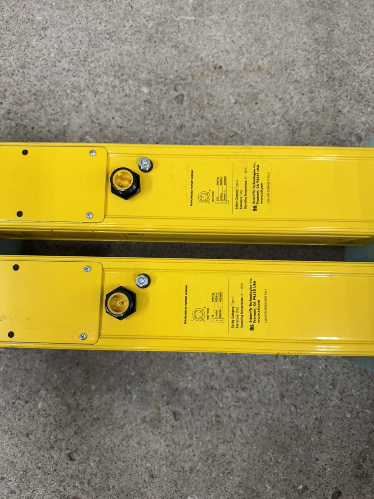 NEW LOT OF 4 STI MG46-30-1215-X-A1-FD2 Transmitter MEGA SAFE 4600 Light Curtain.
