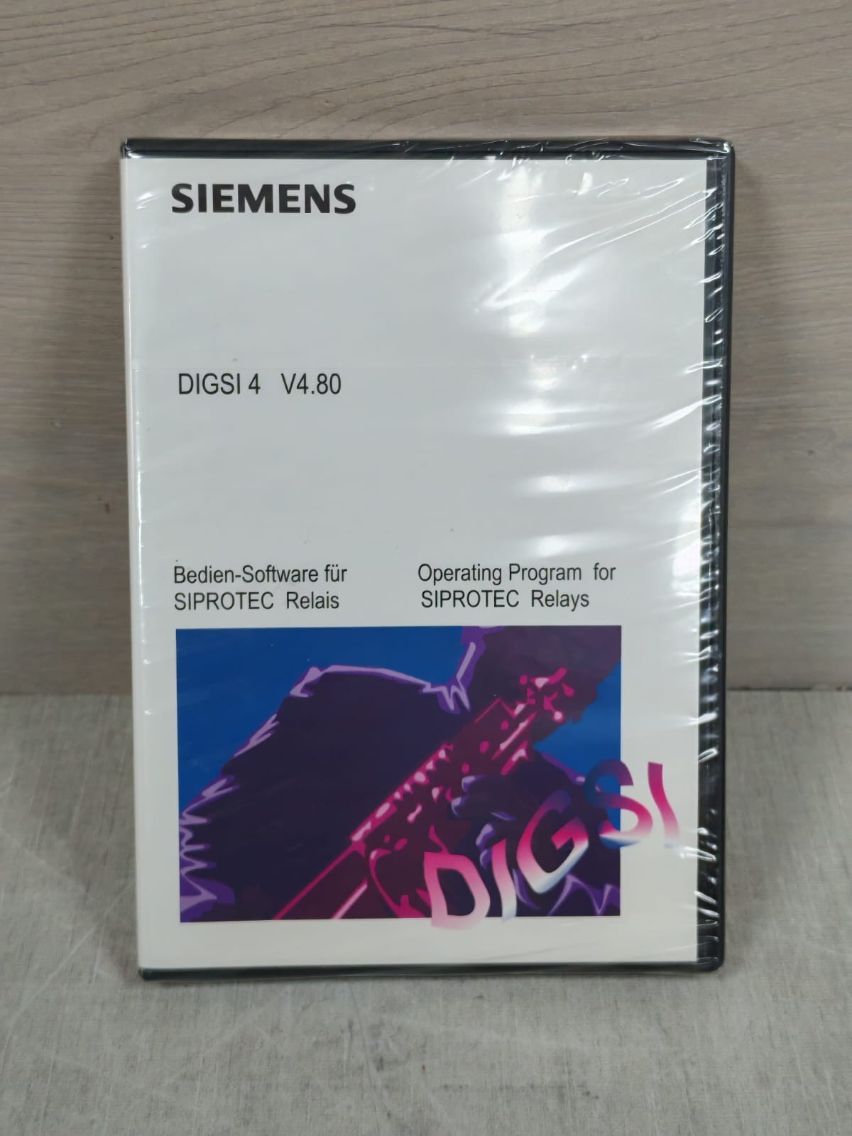 SIEMENS DIGSI4 V4.80 7XS5400-0AA00 BASIS CD-VERSION OPERATIING PROG.FOR SIPROTEC