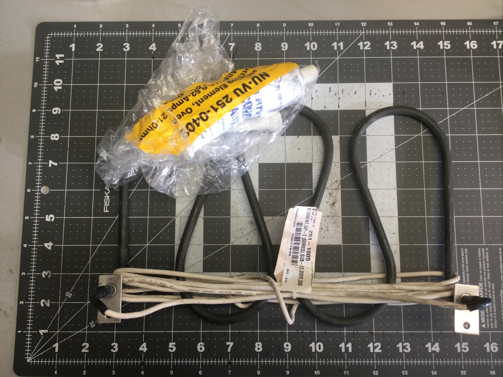 NU-VU 208V 2000W OP-2 ELEMENT KIT 251-1005 – (S36)