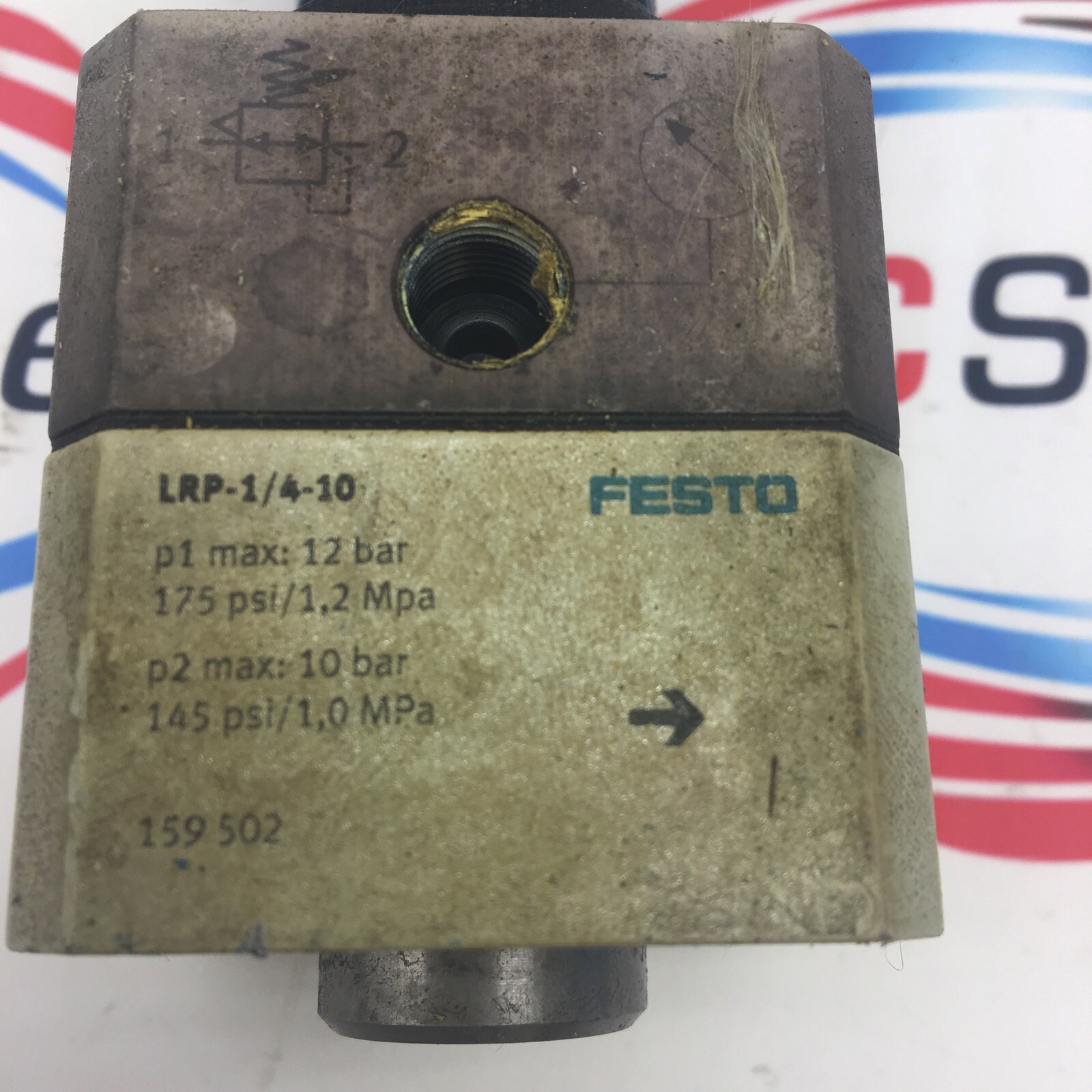 FESTO LRP-1/4-10 159 502 PRESSURE REGULATOR
