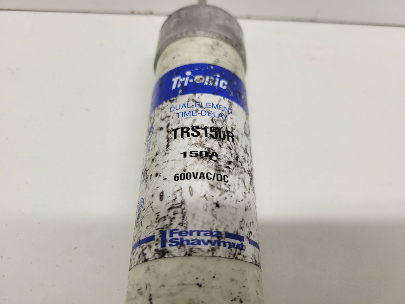 GOOD USED! FERRAZ SHAWMUT 150A 600V TRI-ONIC FUSE TRS150R