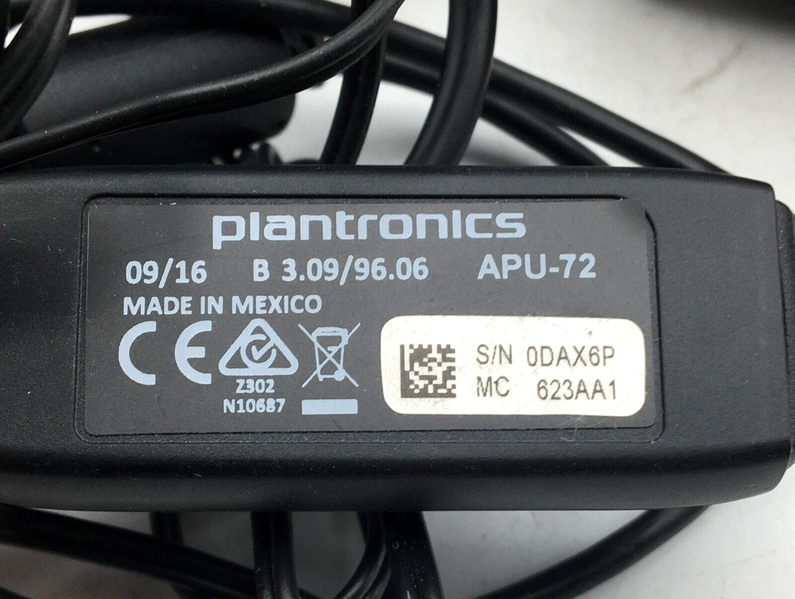 Plantronics Lot of 7 Dect 6.0 W02 Base Station, Adapter, AC Adapters, Lifter
