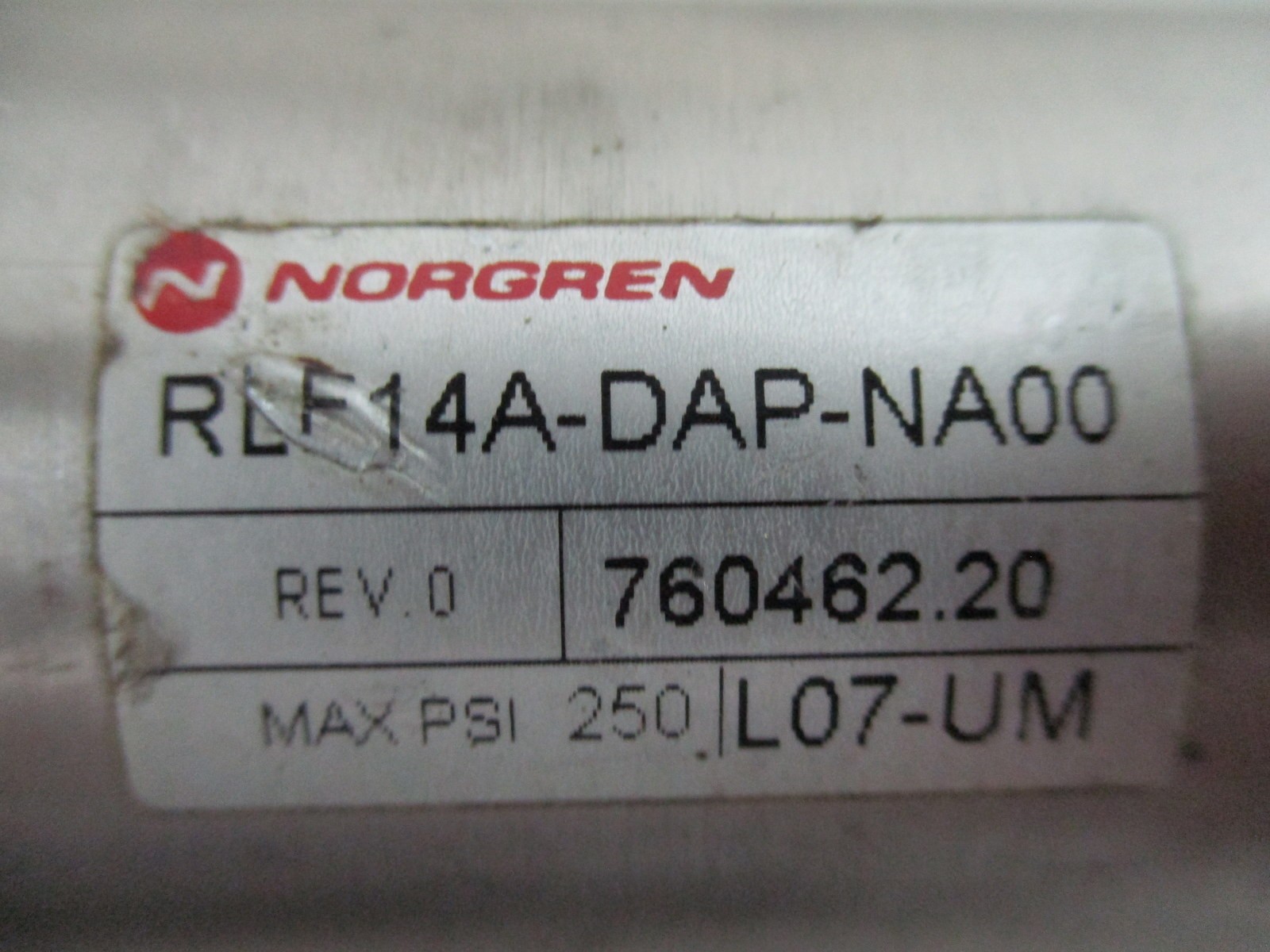 Norgren RLF14A-DAP-NA00 Cylinder RLF14ADAPNA00