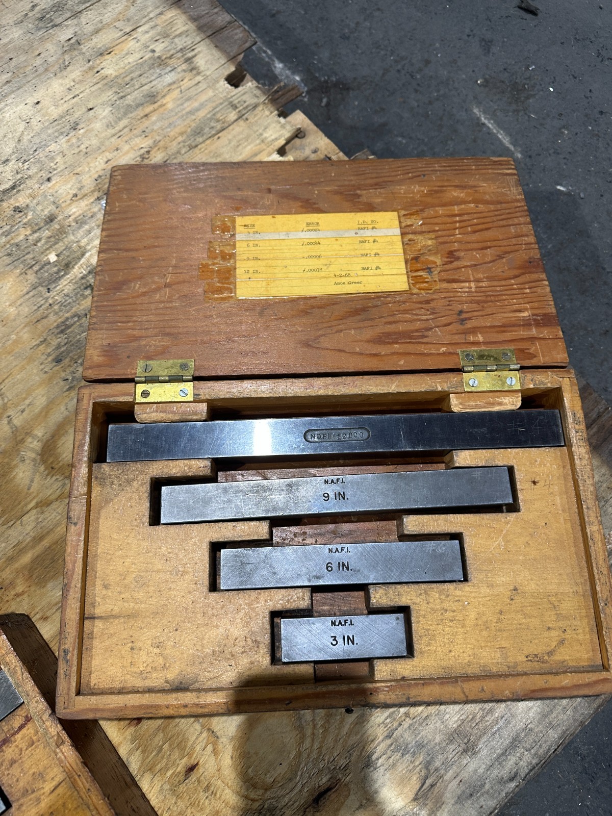3″, 6″, 9″, 12″ MACHINE STANDARDS