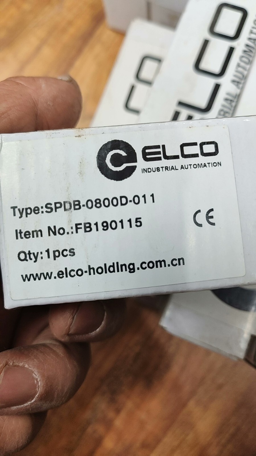 one ELCO SPDB-0800D-011 NEW Accept counteroffer