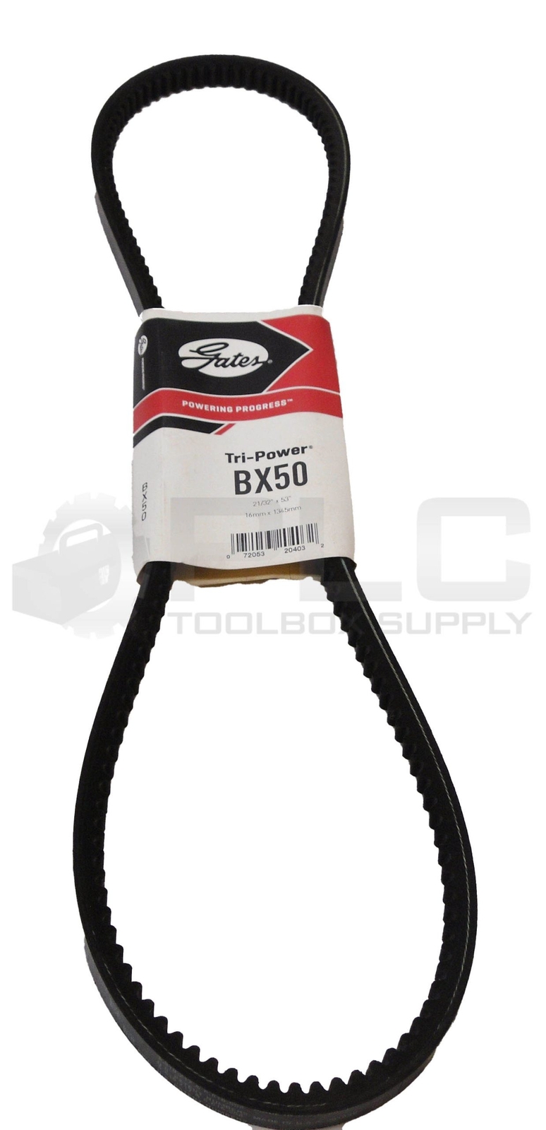 LOT OF 2 NEW GATES BX50 TRI-POWER BELT 21/32″ X 53″