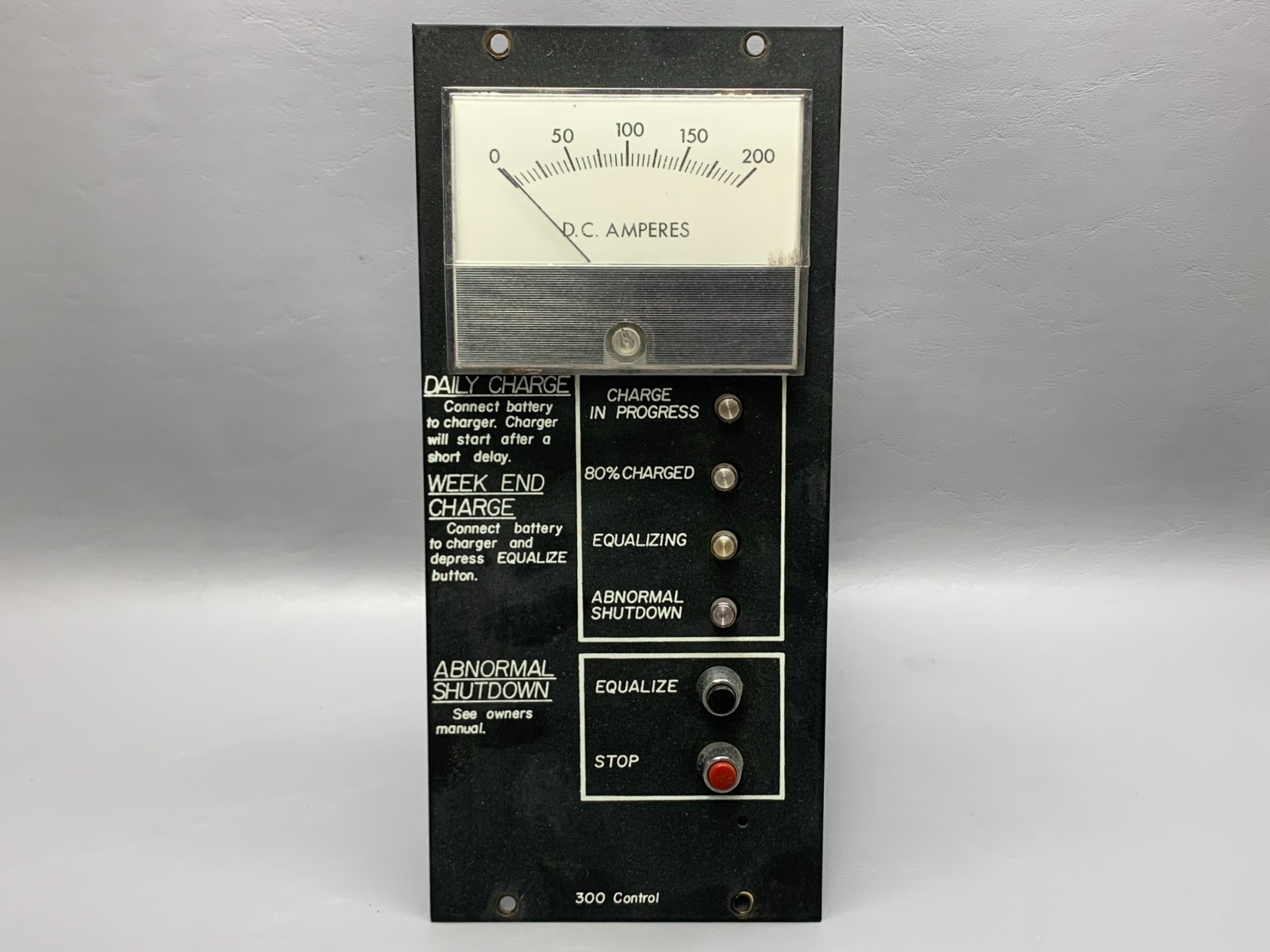Hobart 300 Battery Charger Auto Start/Stop Control Main Board
