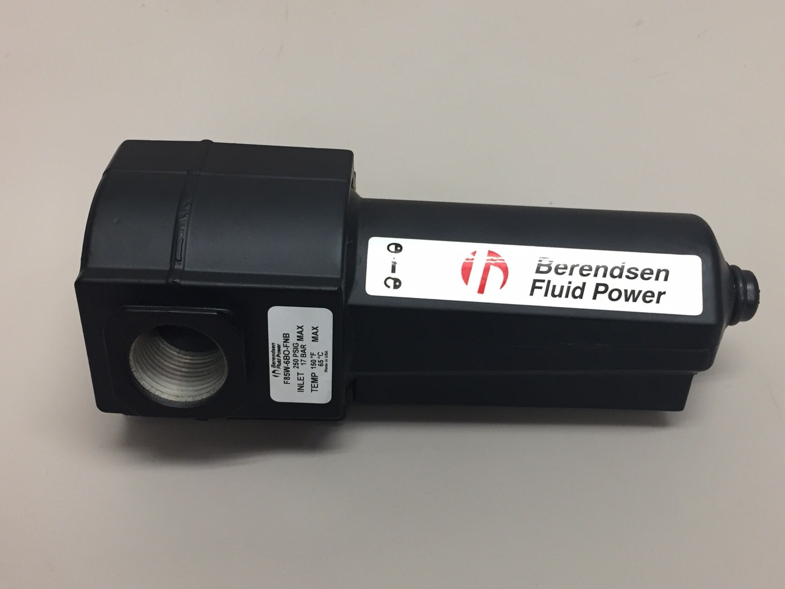 BERENDSEN FLUID POWER F85W-6BO-FNB FILTER