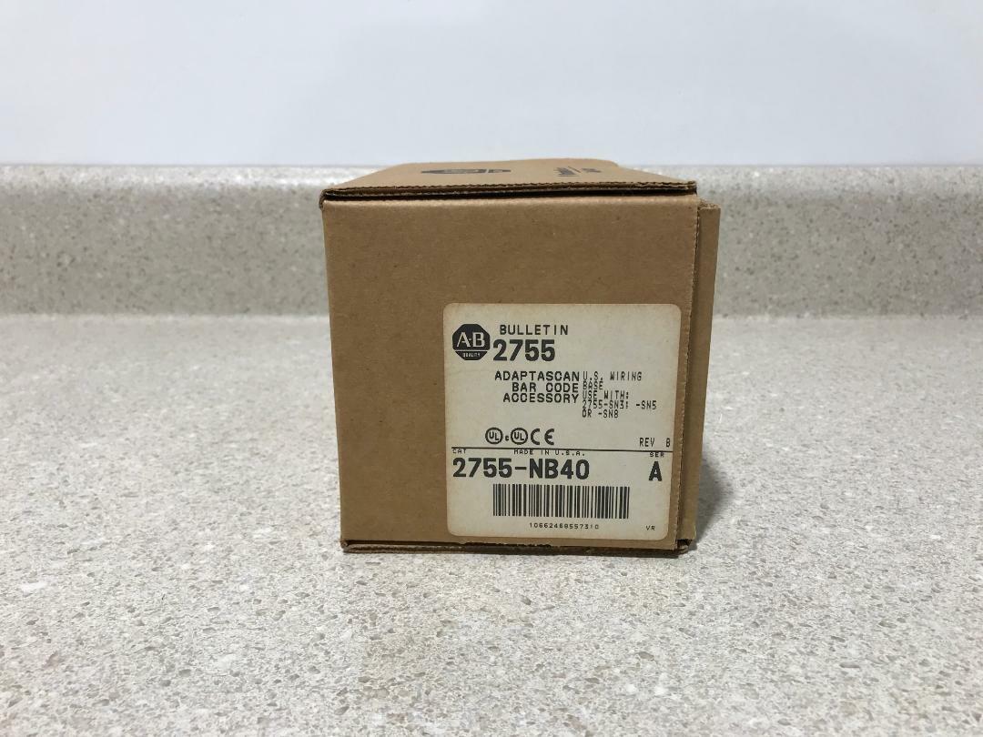Allen Bradley Adaptascan Bar Code Assy. 2755-NB40 SER. A NEW