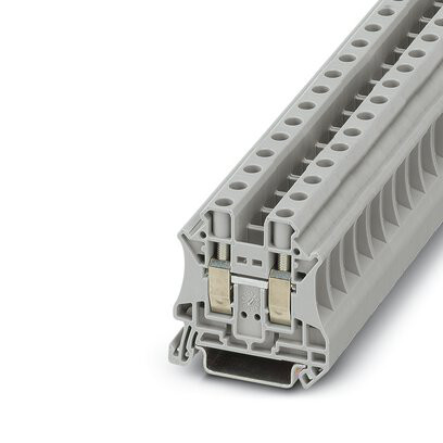 Phoenix 1000V 57A 20-6 AWG Gray Polyamide Screw Connection Terminal Block