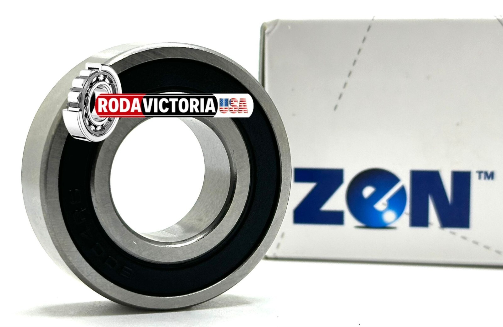 ZEN 6004 2RS C3 EMQ BALL BEARING, RUBBER SEALED 20x42x12 mm