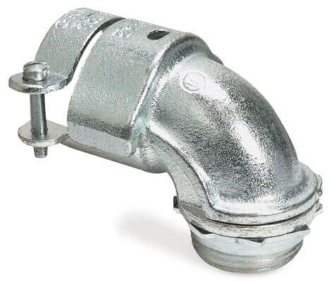 Thomas & Betts 268-TB, 1/2In 90D Squeeze Connector Armored .813-.837, 1 PC