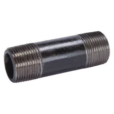 3/4″ X 4″ Black Pipe Nipple Sch 80, 40506