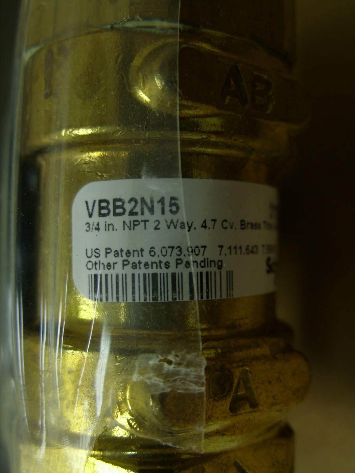 TAC Schneider Invensys – 3/4″ 2-Way Ball Valve & Actuator Assy. VBB2N15+M123A00
