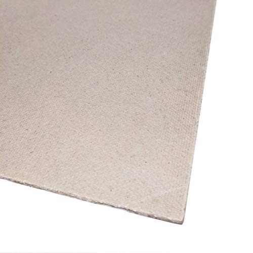 5pcs Mica Heat Resistant Insulation Sheets 0.2mm x 200mm x 300mm Flexible Pads