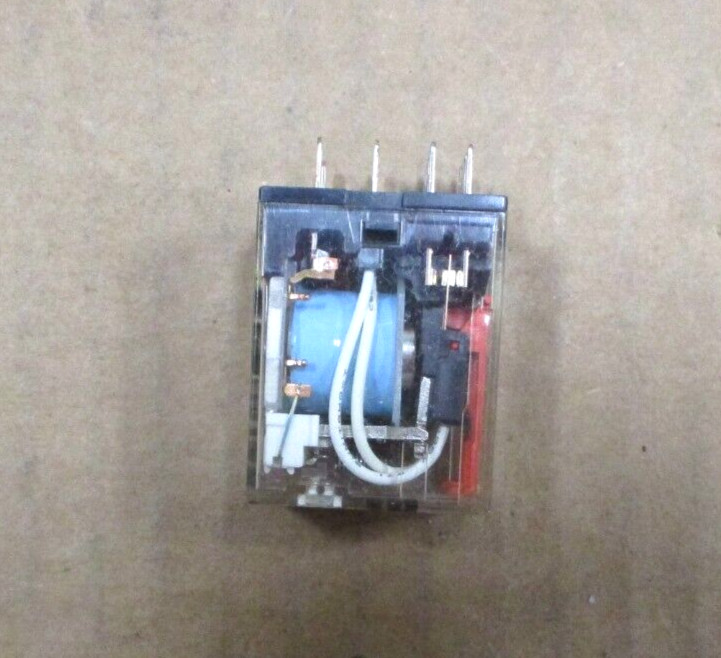 Omron Relay MY4N-D2 24VDC 5A-250VAC 5A-30VDC Contact Lot of 3 Pieces A7681ISU