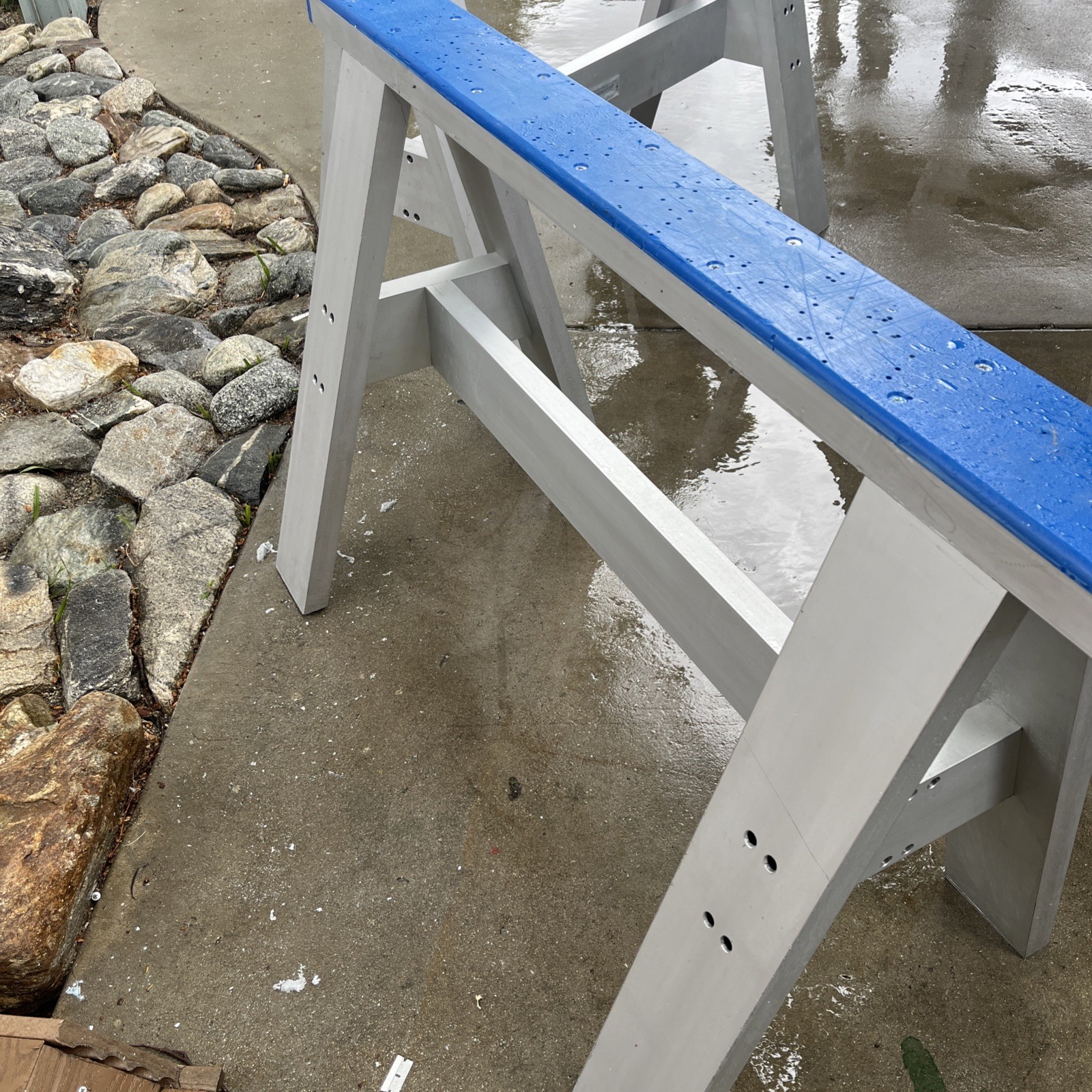 Heavy Duty Aluminum Sawhorses