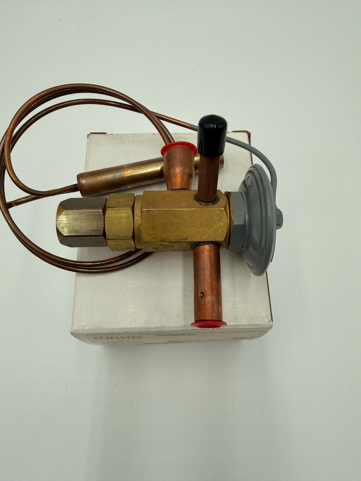 SPORLAN EXPANSION VALVE- EFJE-1-C -R-12 -R-134a-R-401A OEM PARTS NEW