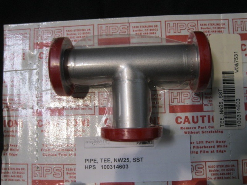 HPS-MKS 100314603 PIPE TEE NW25 SST