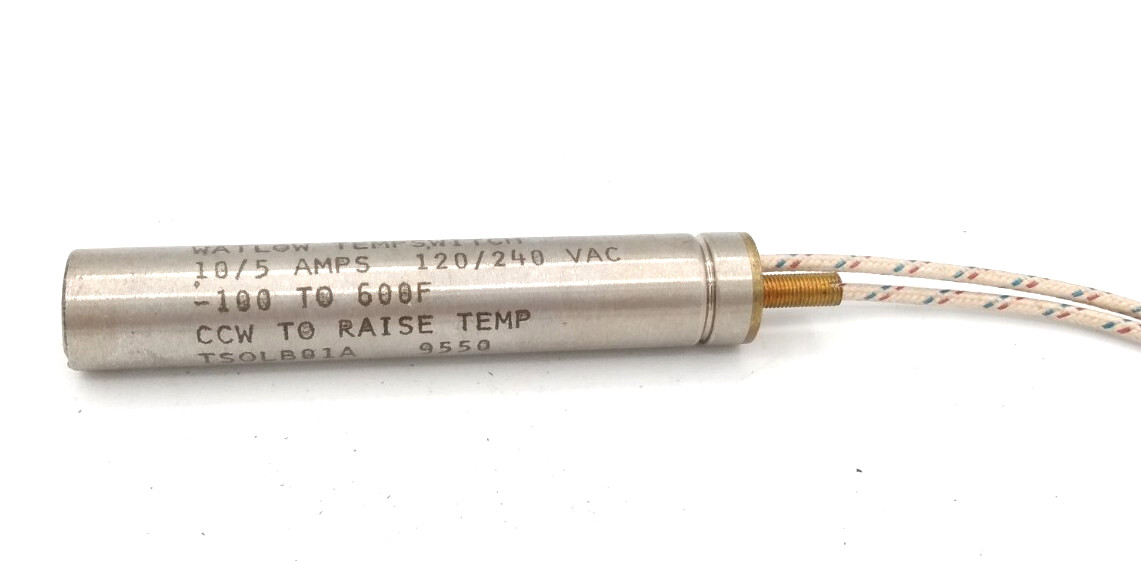 WATLOW TEMPSWITCH TSOLBO1A 10/5 AMPS 120/240VAC -100F TO 600F NEW (OTHER) +